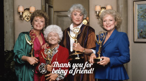 The Golden Girls Cast with Awards HD Wallpaper