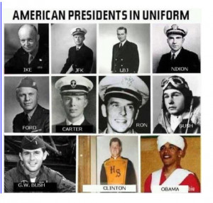 American Presidents In Uniform
