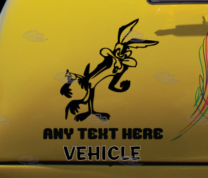 Home Page Shops Paragon Decals Wile E. Coyote and Road Runner