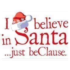 Christmas images I believe in Santa