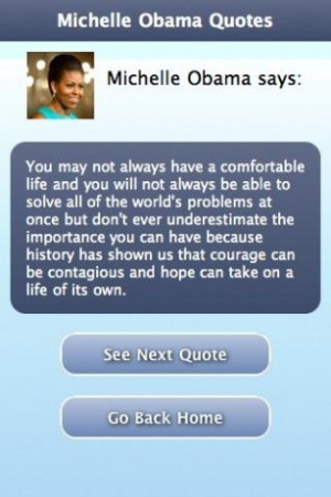 View bigger - Michelle Obama Quotes for Android screenshot