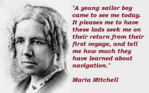 Maria Mitchell Quotes