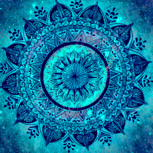 ... art design dreams artwork blue pattern spirituality Spiritual mandala