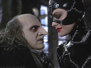 Later, when Bruce Wayne (Michael Keaton) meets Catwoman in the guise ...