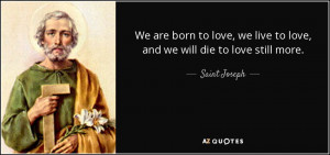 Saint Joseph Quotes