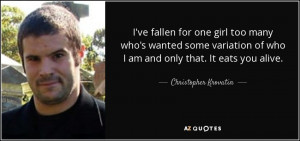 Christopher Krovatin Quotes