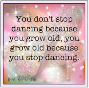 Don't stop dancing~