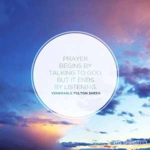 Venerable Archbishop Fulton Sheen #prayer
