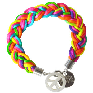 Hippie Love Bracelet Peace Mix