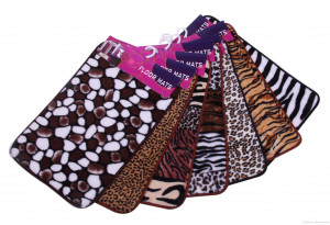 NEW Luxury Memory Foam Bath Mat Carpet Rug choose zebra leopard