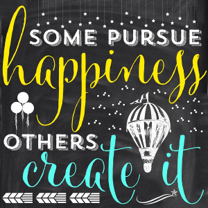 Some Pursue Happiness