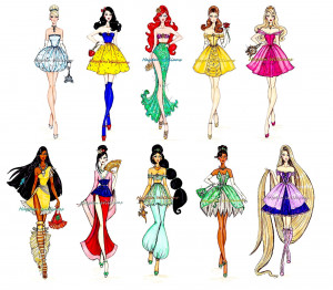 The Disney Diva's collection by Hayden Williams