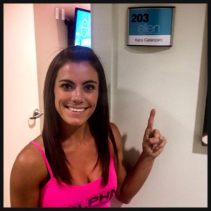 Kacy Catanzaro on Ellen: Ninjas Warriors, American Ninjas