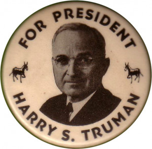 Yes, my Friday Fave this week is Harry S. Truman, 33rd President of ...