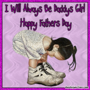 Fathers Day Daddys Little Girl Comment Graphic: Picture, Image