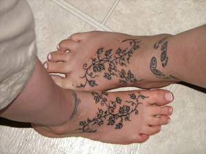 Feet Matching Tattoo