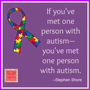 stephen shore quote about autism Autism Sayings And Quotes