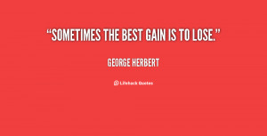 Lose to Gain Quotes