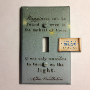 Harry Potter Light Switch Plate
