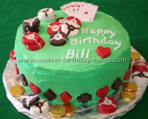 Vegas Birthday Cake Ideas