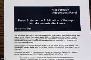Statement: The Hillsborough Independent Panel make public their ...