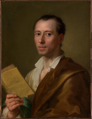 JOHANN JOACHIM WINCKELMANN 1777, by Anton Raphael Mengs