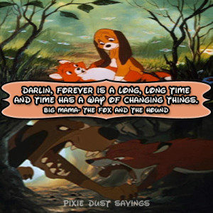 Fox And The Hound Quotes Sometimes disney movie quotes