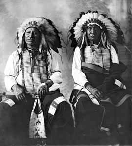 American Horse and Chief Red Cloud