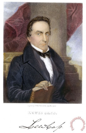 Painting of Lewis Cass
