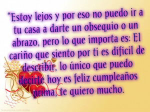 FELIZ CUMPLEAÑOS A MI PRIMA