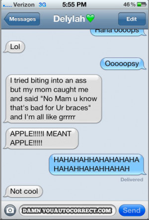 damn you auto correct funny iphone fails and blunders