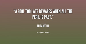 Too Late Quotes