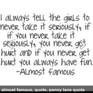 Almost Famous is the Best Movie Ever.