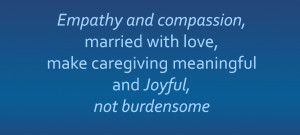 am sitting here thinking about the role of empathy in Alzheimer's ...