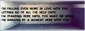 Hanging By a Moment - Lifehouse Profile Facebook Covers