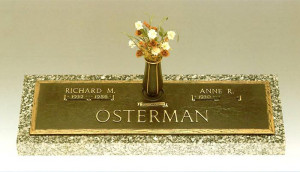 Bronze Cemetery Plaques, Grave Markers & Memorials Information