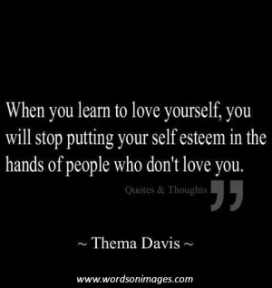 Inspirational Quotes About Self Esteem