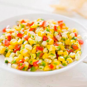 Fresh Corn Salsa Salad. Related Images