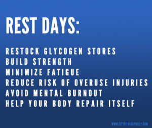 day 1 day 7 is only cardio or rest day