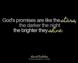 Gods promises are wonderful