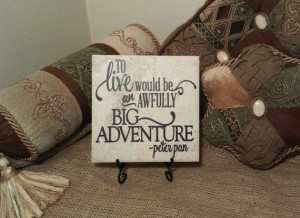 ... www.etsy.com/listing/177849239/vinyl-decal-quote-tile-to-live-would-be