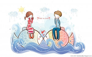 Loving Couple Cartoon Pictures With Quotes. QuotesGram