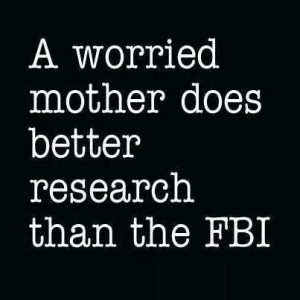 worried mother