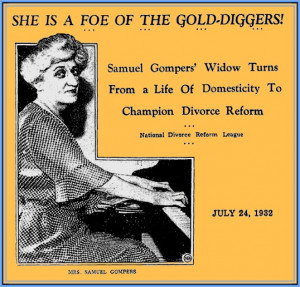 SamuelGompers (1850-1924) was an English-born American cigar maker who ...