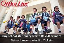 OfficeLinc IPL Contest / Shop for all your school stationary, before ...