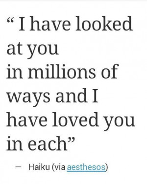 YES!! YES!!! YES!!! And I will keep loving you forever and in millions ...