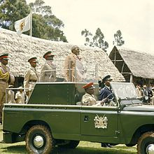 Kenyatta at the Eldoret Agricultural Show, 1968