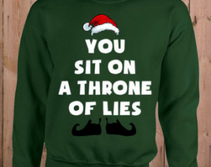 Buddy the Elf sweater Christmas mov ie Christmas hoodie You sit on a ...