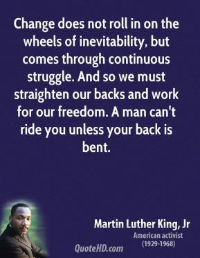 Best of martin luther king jr quotes change