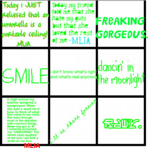 Green quotes - Polyvore